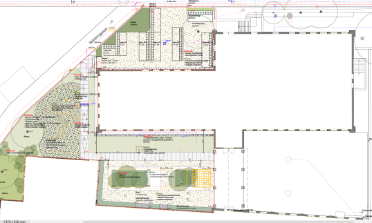 Plan Aussenraumgestaltung